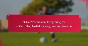 Read more about the article 3-1-4-2 Formasjon: Integrering av spillerroller, Taktisk synergi, Kommunikasjon