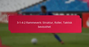 Read more about the article 3-1-4-2 Rammeverk: Struktur, Roller, Taktisk bevissthet