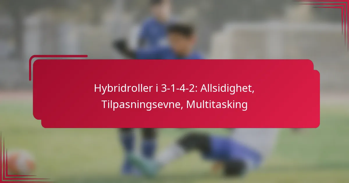 You are currently viewing Hybridroller i 3-1-4-2: Allsidighet, Tilpasningsevne, Multitasking