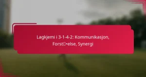 Read more about the article Lagkjemi i 3-1-4-2: Kommunikasjon, Forståelse, Synergi