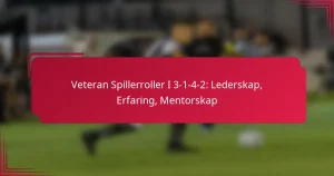 Read more about the article Veteran Spillerroller I 3-1-4-2: Lederskap, Erfaring, Mentorskap